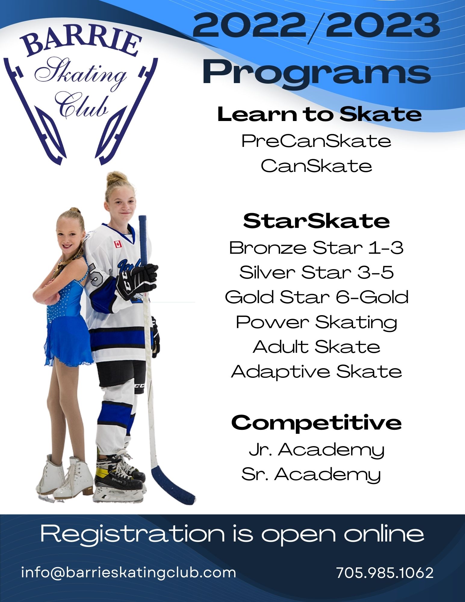 Home Page Barrie Skating Club